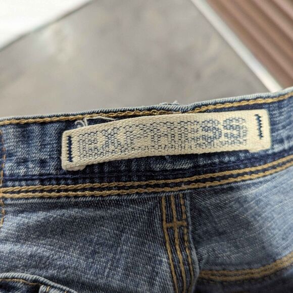 Express Size 1/2 Long Precision Fit Kick Boot Jeans - Picture 6 of 10